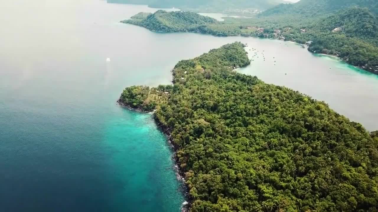 Drone video|the beauty of the beach in Indonesia|