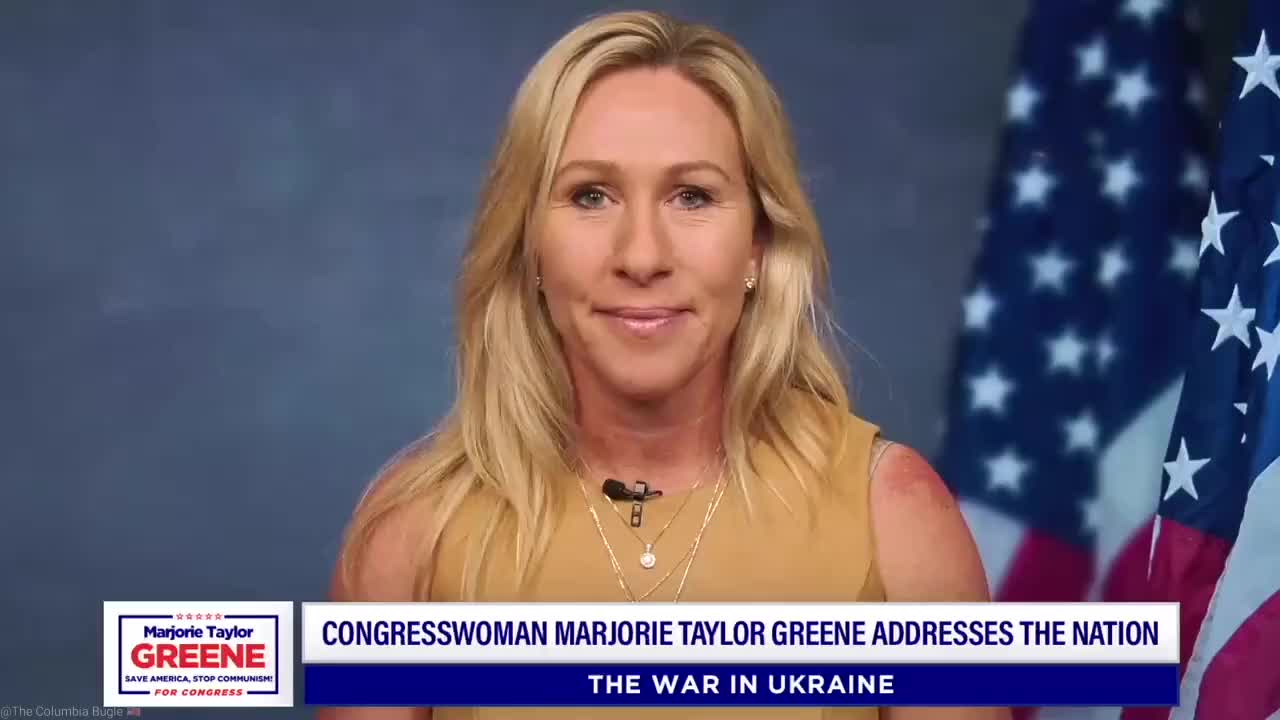 Marjorie Green claps back at war drums.