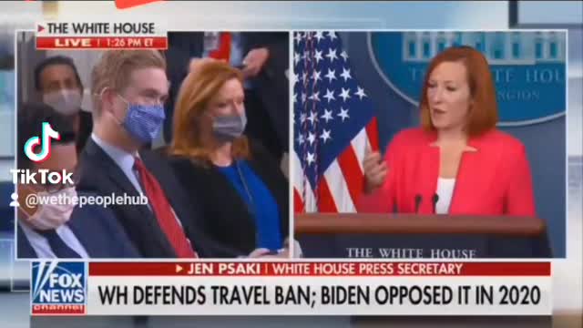 PSAKI CAN'T ANSWER WHY TRAVEL BAN ISN'T XENOPHOBIC