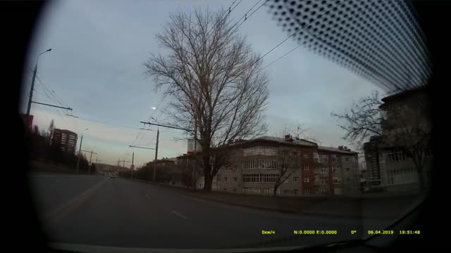 Meteor Falls over Krasnoyarsk