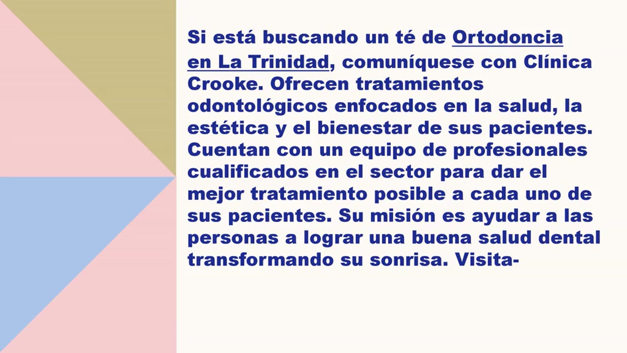 El mejor Ortodoncia en La Trinidad