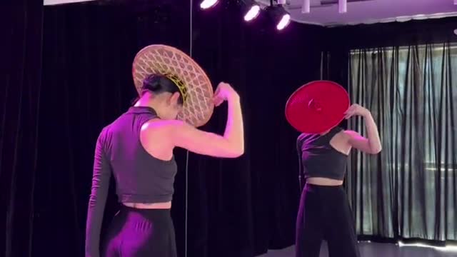 They added a lot of fancy footwork to the dance.