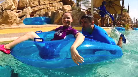 Diana and Roma Family Fun Day at the Water Park