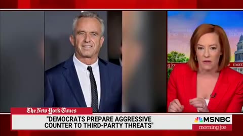 Jen Psaki Says Third-Party Candidates Like RFK Jr. Are 'Huge, Huge Problem' For Biden