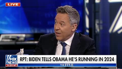 Gutfeld - Biden is like a roll of toilet paper, every day you can see it getting less and less there