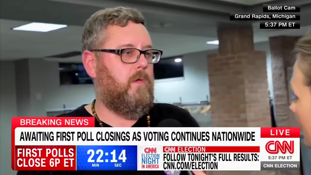 This Grand Rapids, Michigan, voter says he last voted for Obama