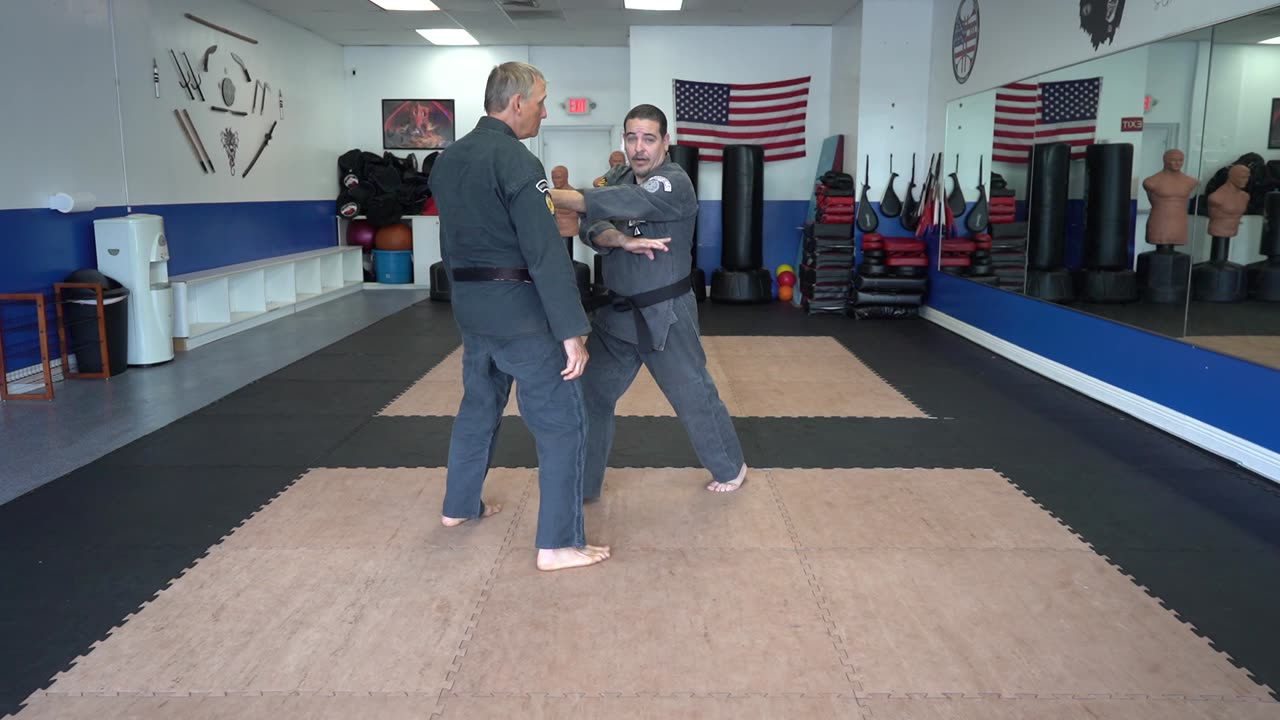 Correcting common errors executing the American Kenpo technique Detour from Doom