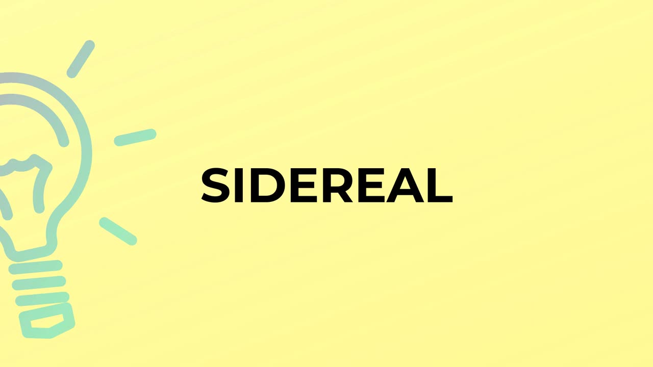 Sidereal