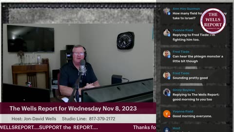 The Wells Report for Wednesday, November 8, 2023