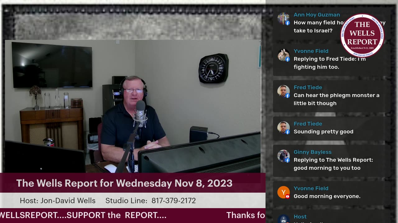 The Wells Report for Wednesday, November 8, 2023