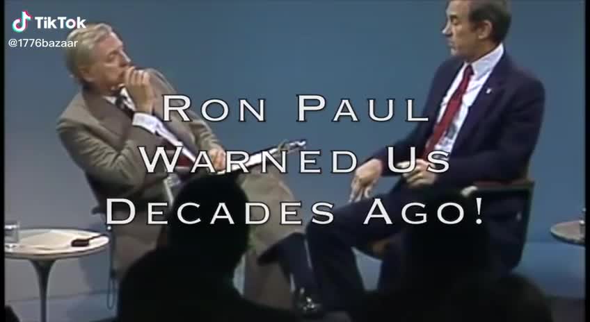 Ron Paul tried to warn us