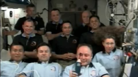 President Obama Speaks to Shuttle and Station Crew Members - Part 1