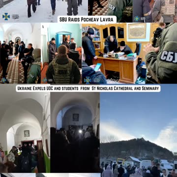 Ukraine expels UOC and students from Cathedral, raids Lavra Caves