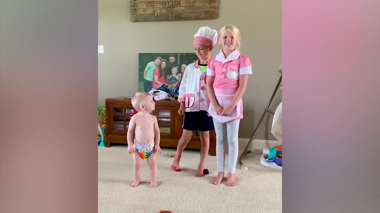 Funny Baby And Siblings - WE LAUGH