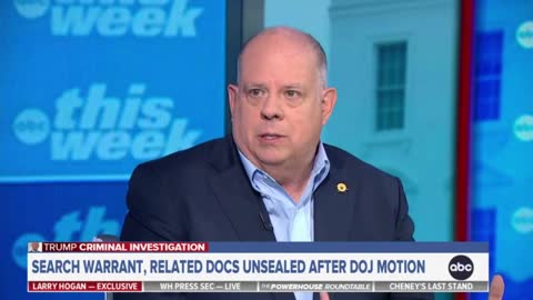 GOP Gov Hogan: FBI Raid Was A Step In The Right Direction!!!