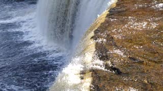 Slow Motion Tequamenan Falls UP MI