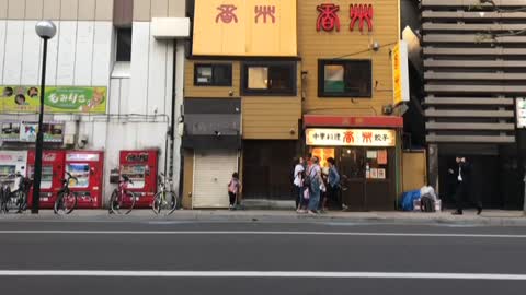 Japanese street time lapse