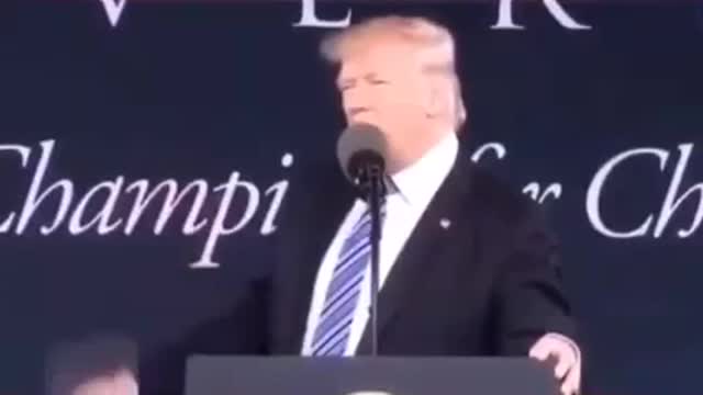 “Never Ever Give Up” - Donald J Trump