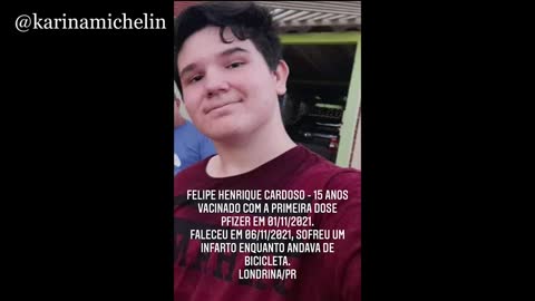 Felipe Henrique Cardoso - 15 anos - Falecido