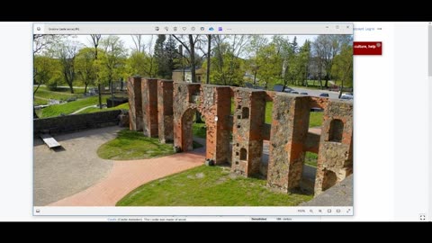 Melted Building - Grobina Castle