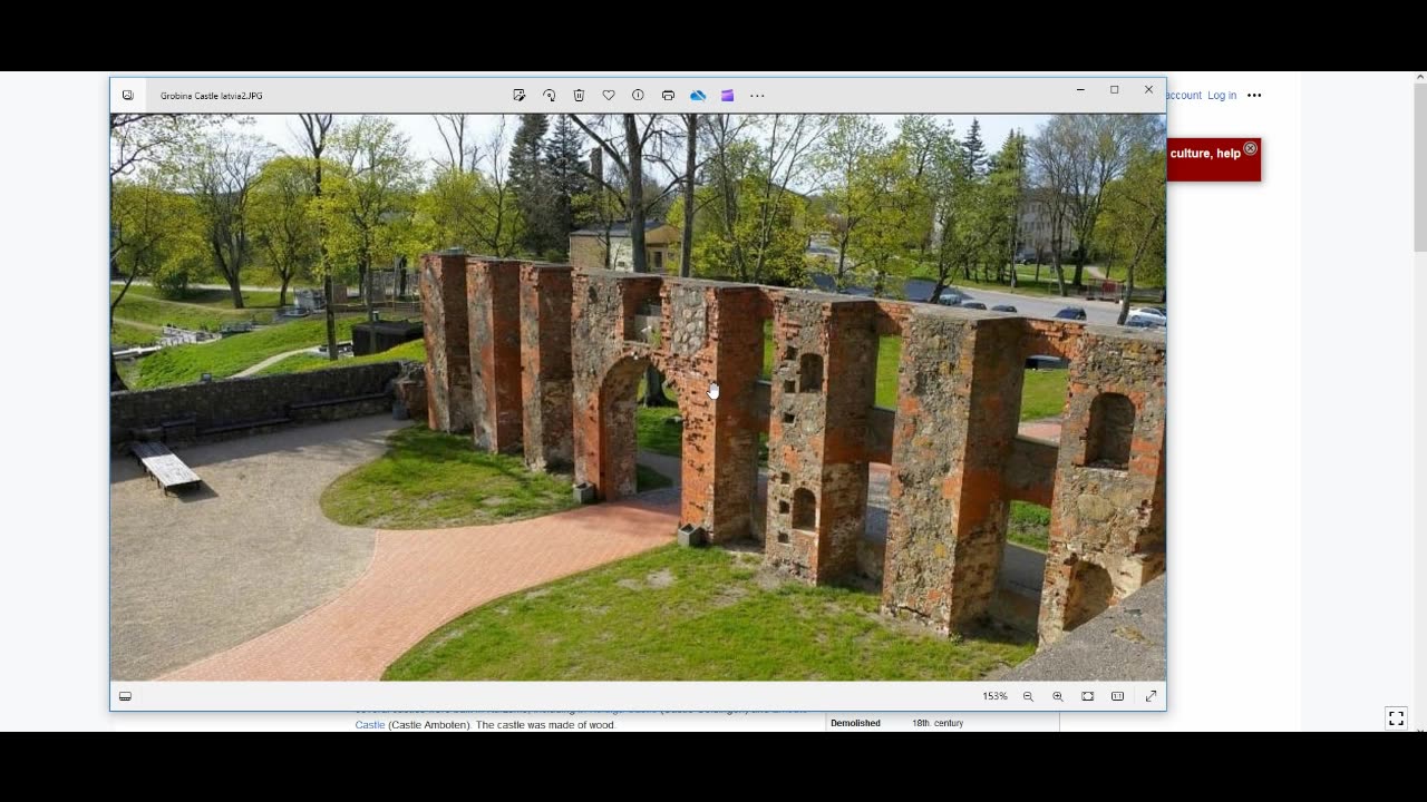 Melted Building - Grobina Castle