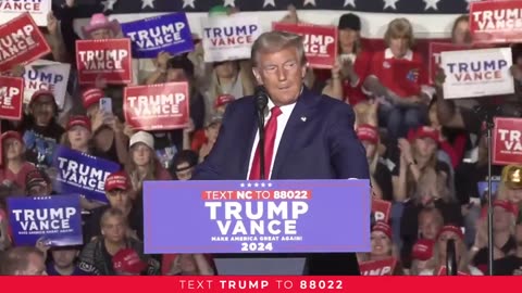 Trump Rally FULL REMARKS: President Trump in Greenville, NC 10/21/2024