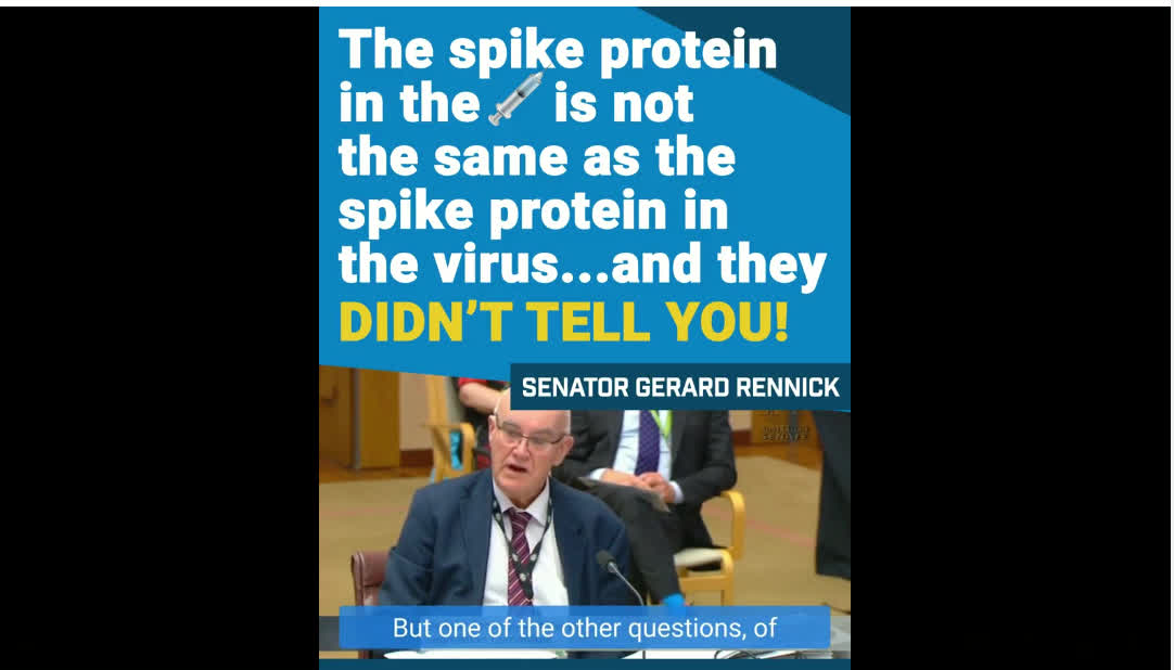 Gerard Rennick questioning th eBoss of the TGA John skerrit