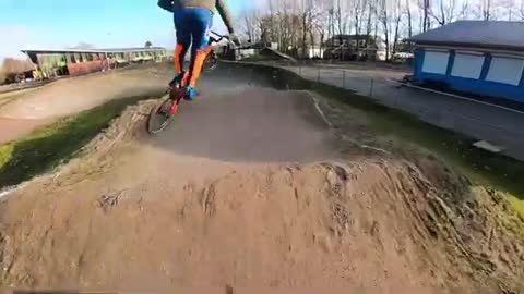 Riding BMX in The Netherlands
