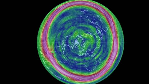 How does a jet stream work on flat earth