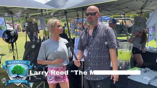 GreenGrow FEST Interviews with Larry Reed "The Man on Weed": www.bongwaterbeverage.com