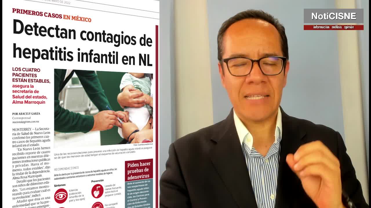 ¡Llega hepatitis infantil a México!