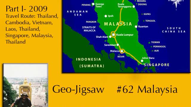 Geo-Jigsaw: #62 Malaysia Pt. 1