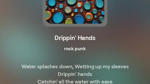 Drippin' Hands