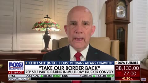 There is a Trucker Convoy of predicted seven hundred thousand truckers