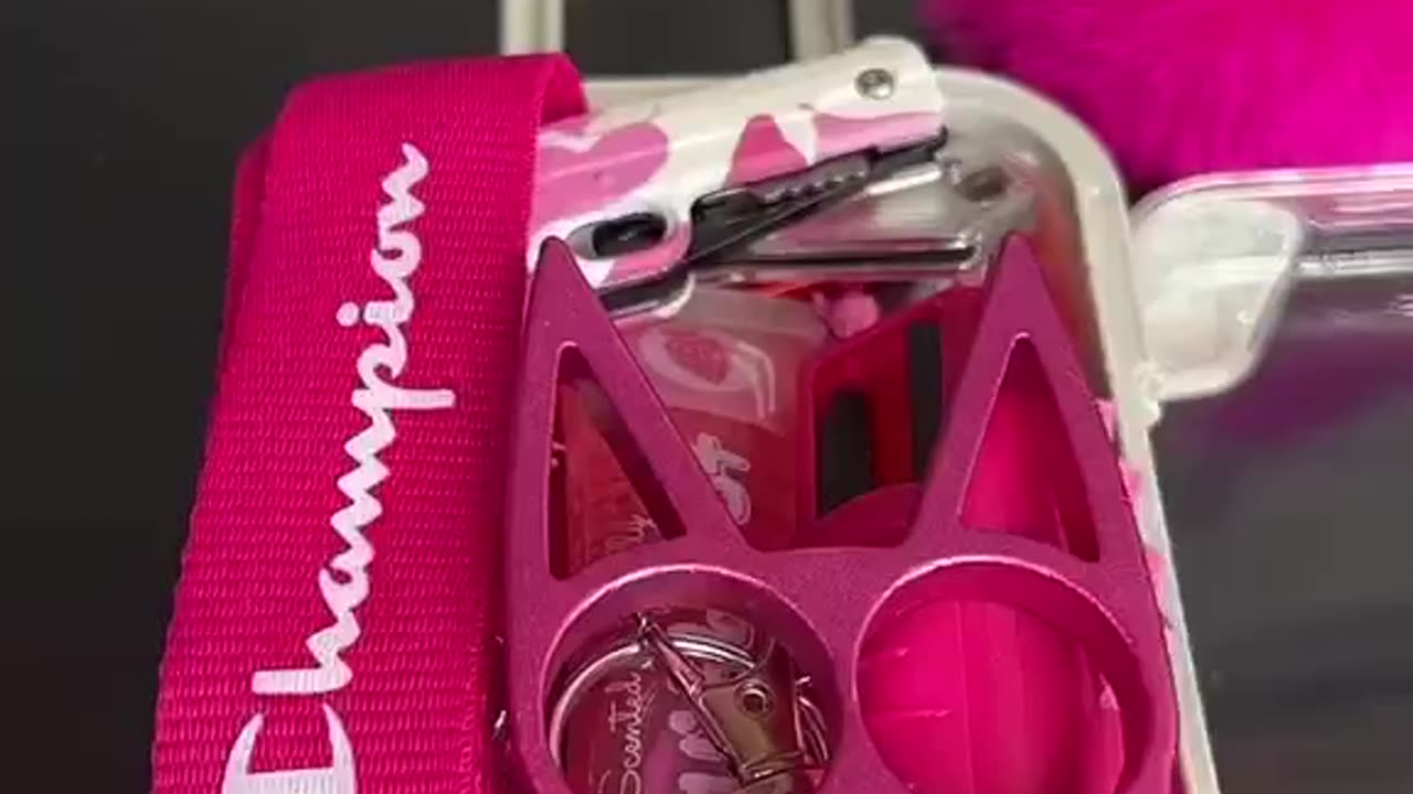 Pink keychain set | self defense set