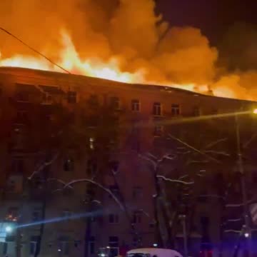 🚨UPDATE: Multiple buildings are on fire in Moscow | Russia