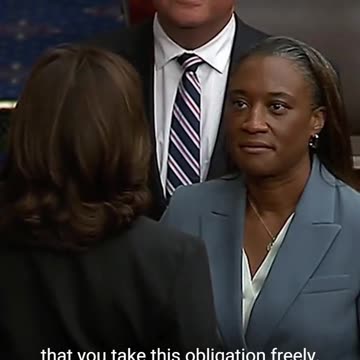 Was she sworn in? Laphonza Butler - Can you spot it before I show yeah