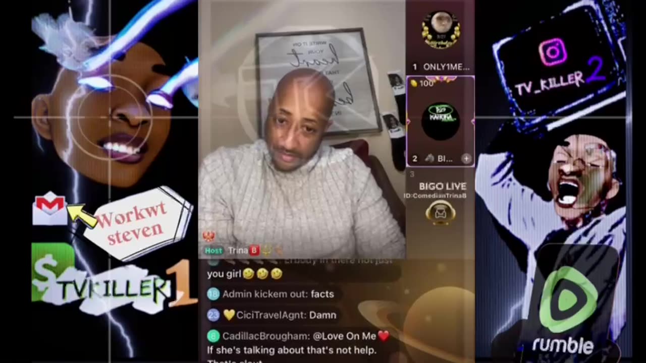 TRINA B INTERVIEW THE MESSY CALLER