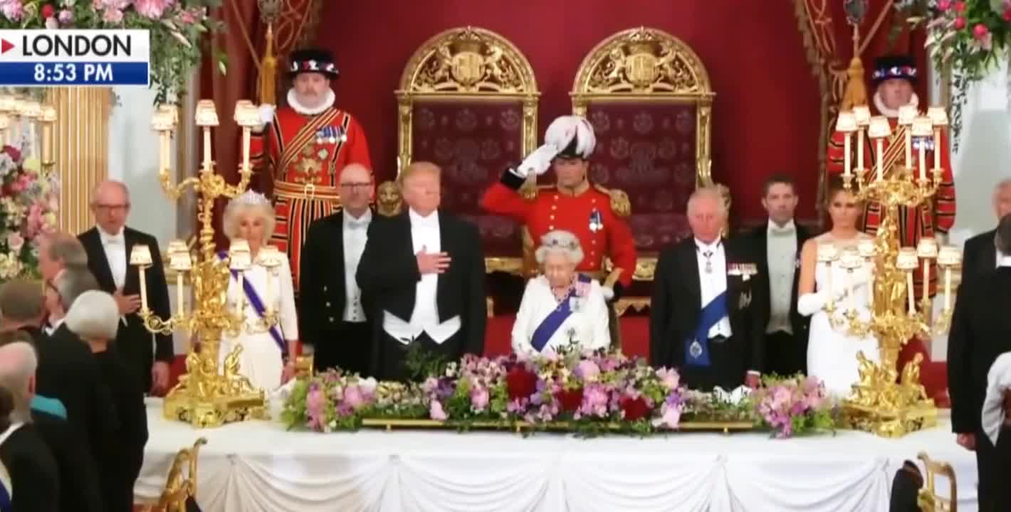 Just one for the Queen. Go the Don.