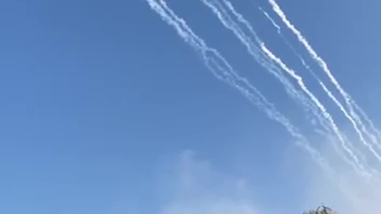 Hamas missile strikes in Ashkelon Israel