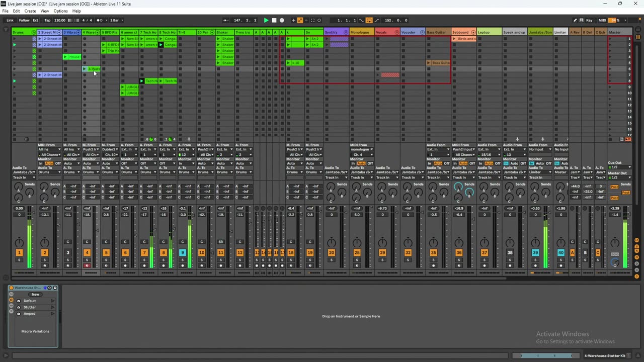 Online Live Jam session