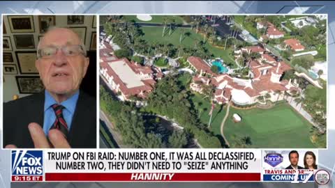 Alan Dershowitz: If the document was declassified the DOJ needs to withdraw the warrant.