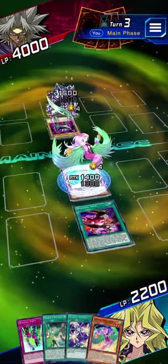 Yu-Gi-Oh! Duel Links - Harpie Perfumer Gameplay (Box No. 33 Sign of Harpies SR Card)