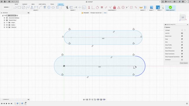 (Part.11) 2D Sketching (Slots). Fusion 360 for the absolute beginner help series.