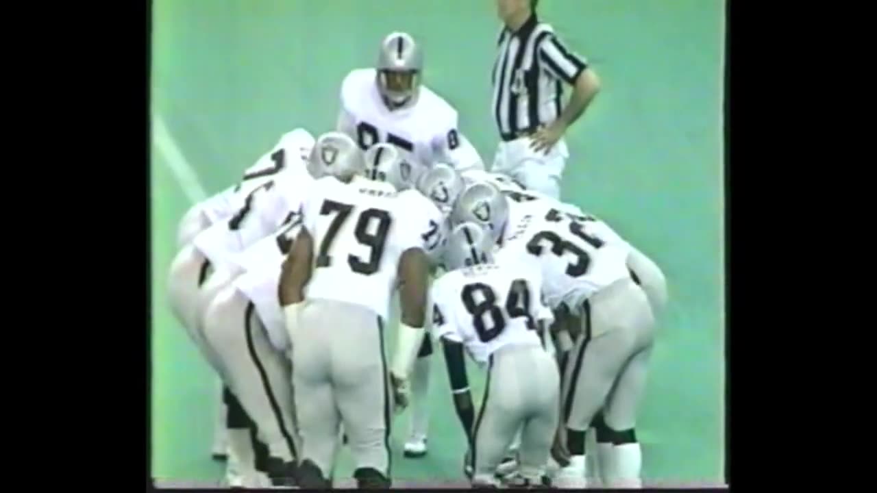 1985-11-03 Los Angeles Raiders vs Seattle Seahawks