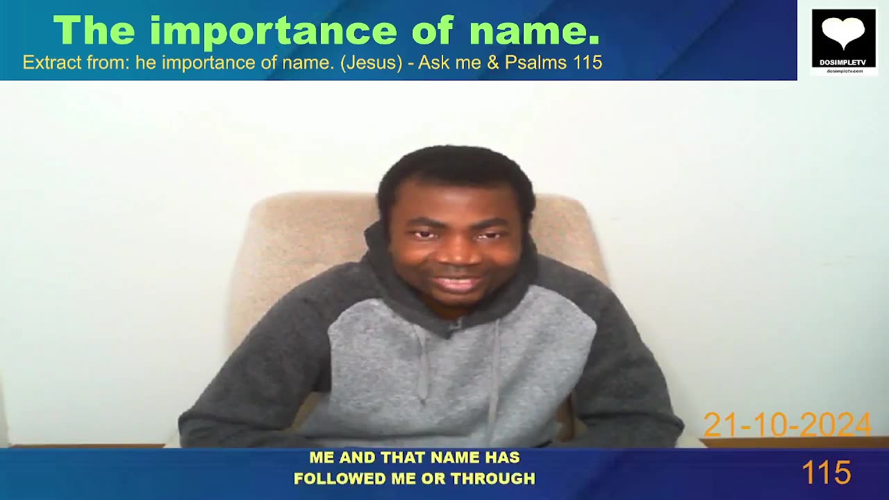 The importance of name. || DosimpleTV Extract2