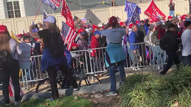 The March continued