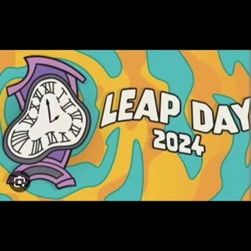 Happy leap day or happy Leap year 2024 2/29/24