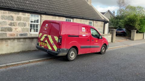 Oct 2023 Royal Mail block pavement