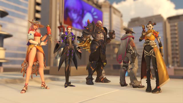 Kiriko Competitive Gameplay